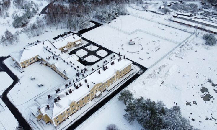 В Шадринске завершили строительство нового жилого корпуса геронтологического центра «Спутник»