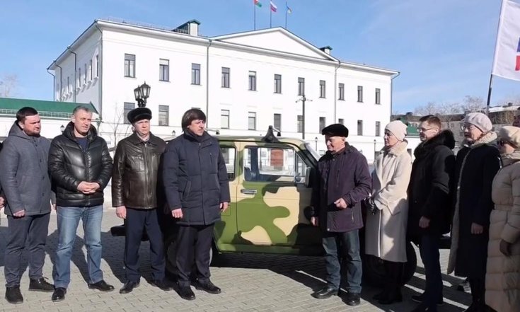 Новые автомобили на СВО Тобольск