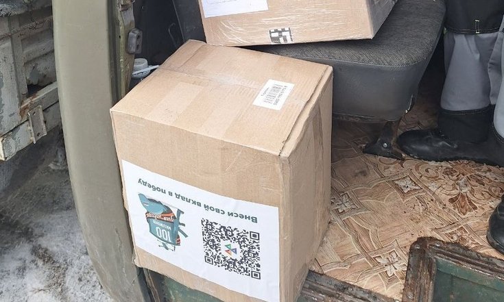 В зону СВО доставили полноприводный автомобиль повышенной проходимости из Тюмени
