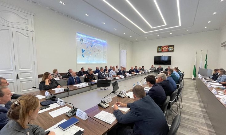 Совещание по подготовке к выборам в Курганской области