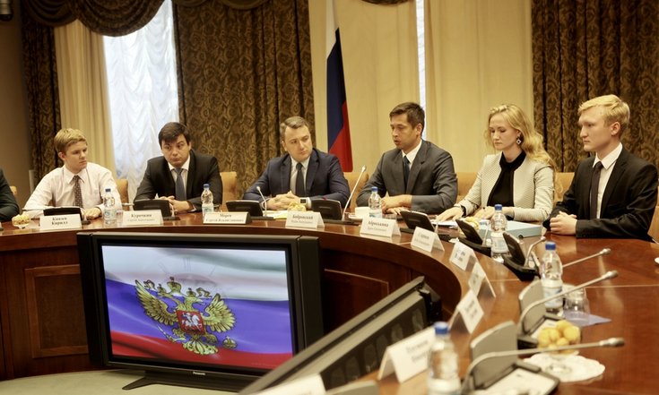 Встреча с финалистами «Академии лидерства»