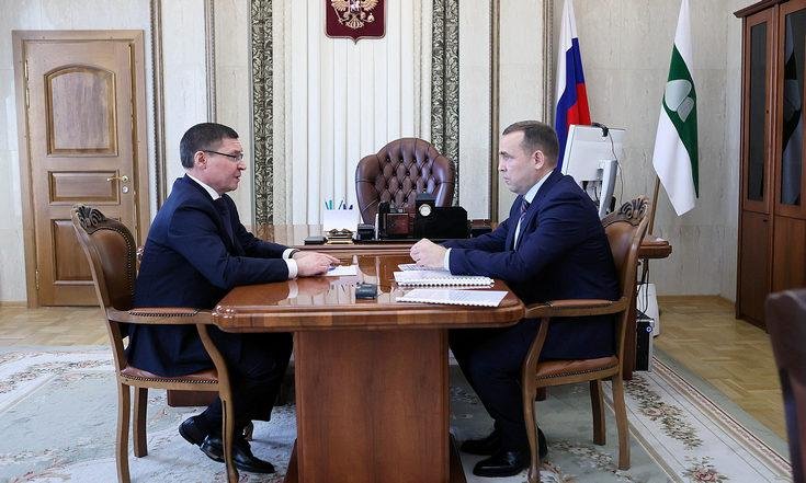 Встреча с губернатором Курганской области