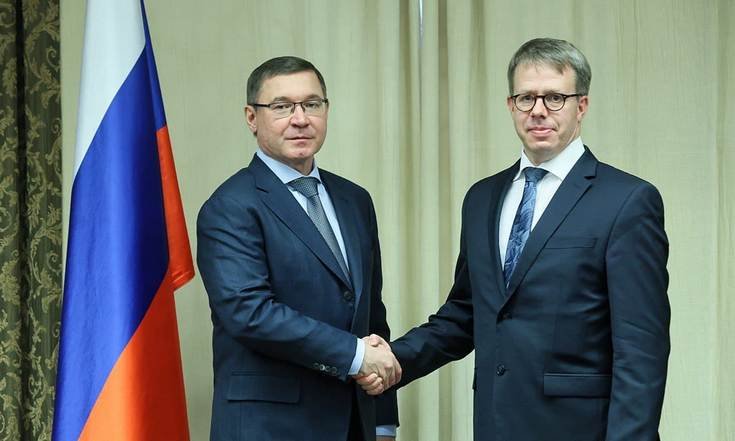 Владимир Якушев встретился с делегацией Финляндии