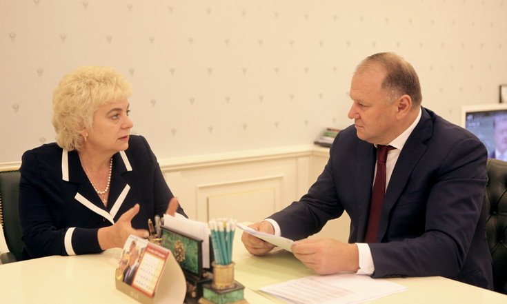 Николай Цуканов провел рабочую встречу с вице-президентом Российской академии наук Ириной Донник, членом Правительственной комиссии по вопросам АПК и устойчивого развития сельских территорий