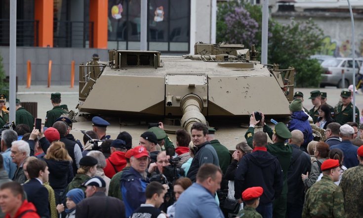 Первая выставка трофейного вооружения стран НАТО открылась в УрФО