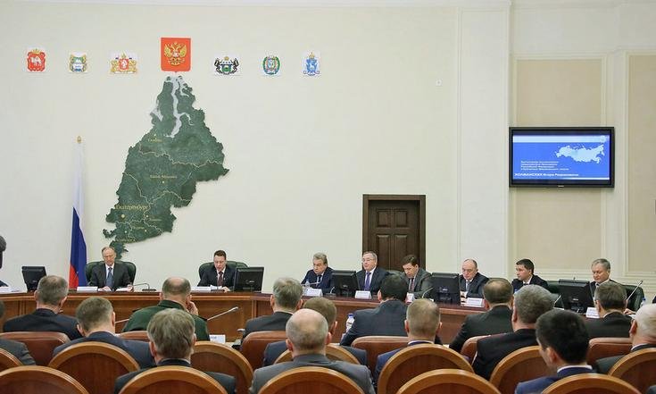 Совещание по вопросам национальной безопасности на территории Уральского федерального округа