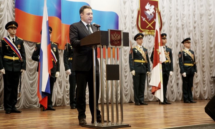 Игорь Холманских принял участие в собрании по случаю Дня войск национальной гвардии Российской Федерации