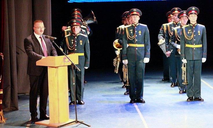 Торжественное собрание, посвященное Дню военного разведчика, в Краснознаменном Центральном военном округе