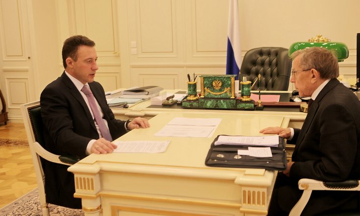 Игорь Холманских встретился с советником Президента Российской Федерации Вениамином Яковлевым