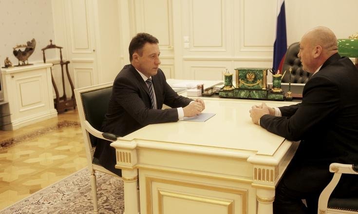 Рабочая встреча с Героем Российской Федерации Сергеем Евлановым