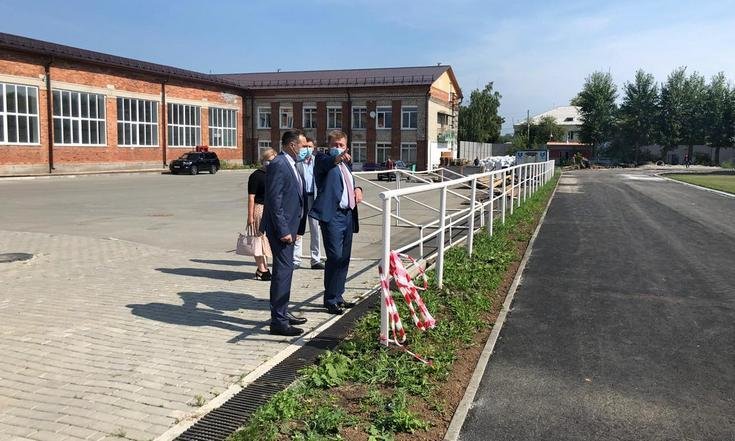Рабочая поездка главного федерального инспектора по Свердловской области в Реж