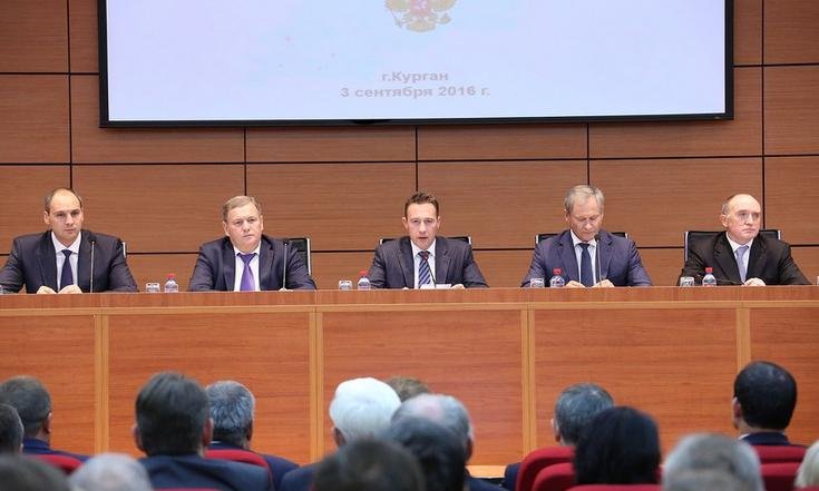 Рабочая поездка в Курганскую область