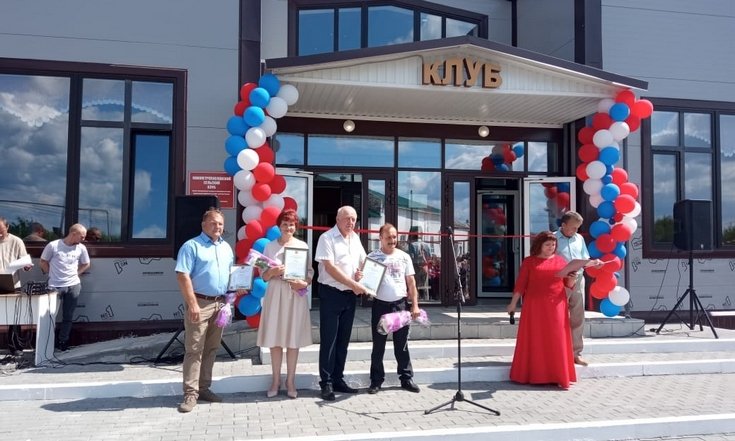 В селе Новопетропавловское Курганской области открылся новый дом культуры