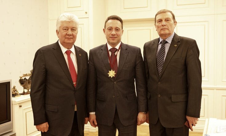 Встреча с президентом Общероссийской общественной патриотической организации «Военно-спортивный Союз М.Т. Калашникова» генерал-лейтенантом запаса Евгением Юрьевым