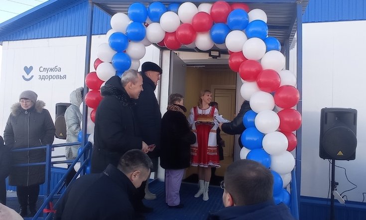 Модульный фельдшерско-акушерский пункт открылся в селе Бобровское Слободо-Туринского района