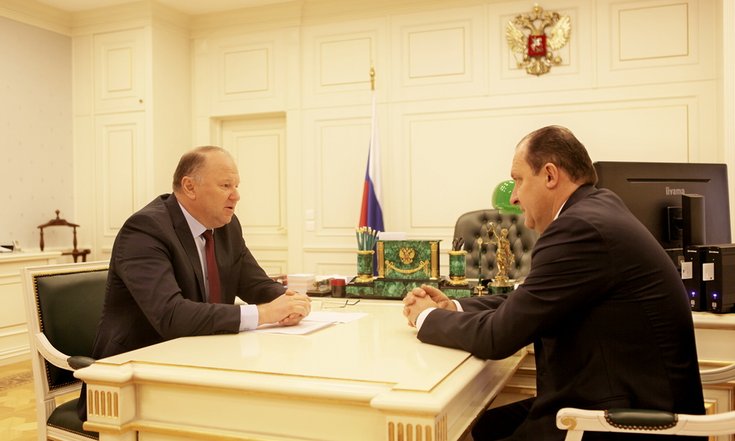 Рабочая встреча с Олегом Бочкаревым