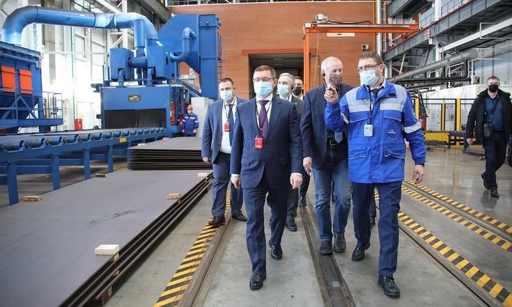 Владимир Якушев посетил Тюменский ремонтно-механический завод АО «Транснефть-Сибирь»