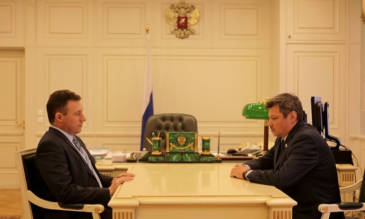 Рабочая встреча с Андреем Ветлужских