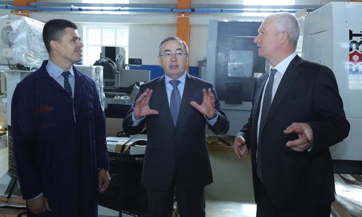 Рабочая поездка А.Моисеева в г.Озерск