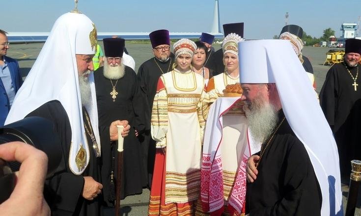Визит Патриарха в Курган