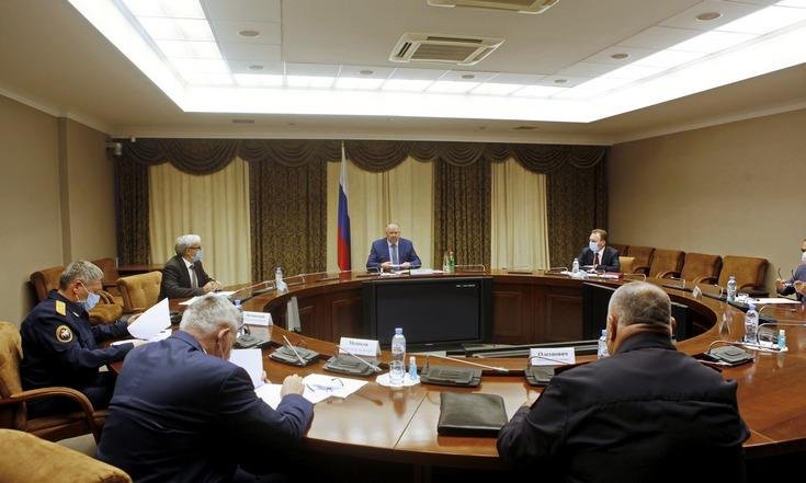Совещание нацпроекты и безопасность