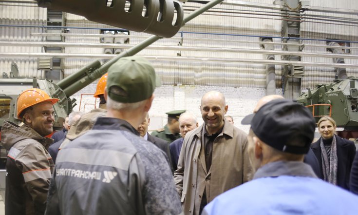 Посещение Уральского завода транспортного машиностроения