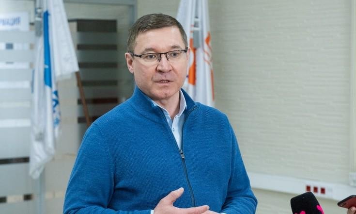 Владимир Якушев и Александр Моор осмотрели строящиеся водоочистные сооружения в Голышманово