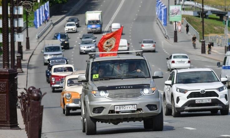 Медиаэкспедиция "Победа в наших сердцах" прибыла в Тюмень