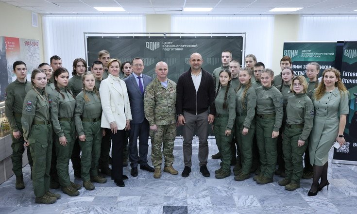 Посещение регионального отделения центра «Воин» в Свердловской области