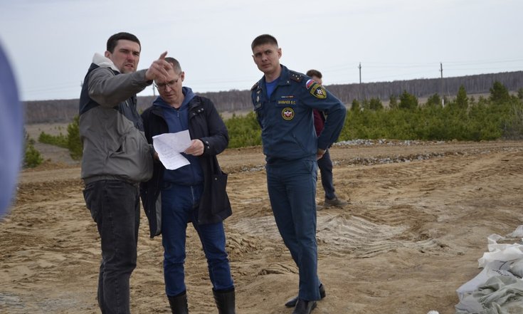 Владимир Якушев оценил подготовку к паводку Упоровского района Тюменской области