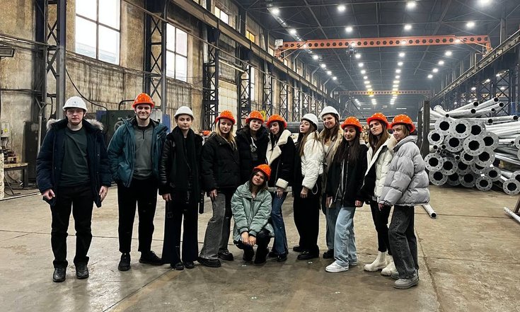 Студенты Уральского федерального университета посетили производственный комплекс ООО НПО «Легион»