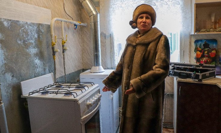 Пенсионерка Писклово Челябинская область газ