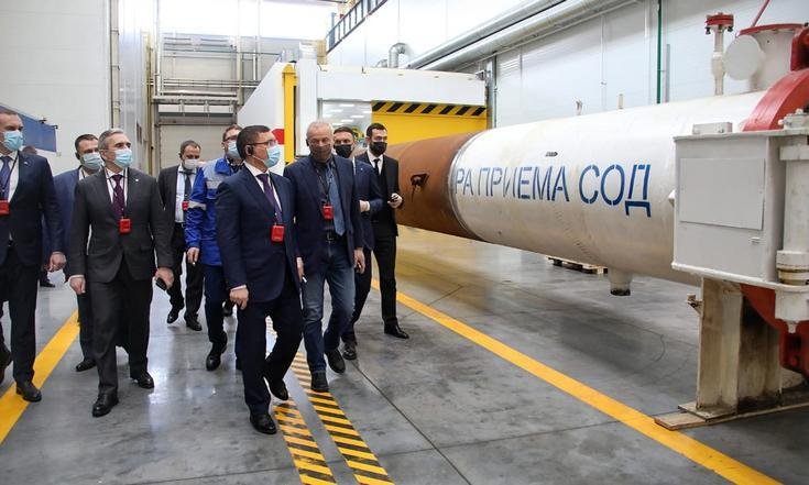 Владимир Якушев посетил Тюменский ремонтно-механический завод АО «Транснефть-Сибирь»