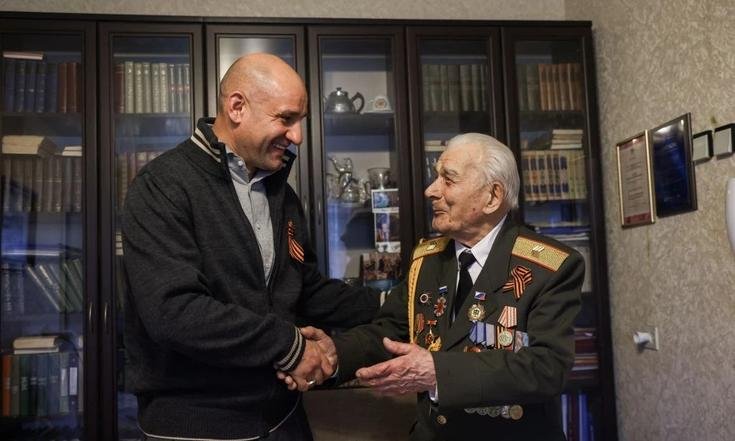 Встреча с ветераном Великой Отечественной войны Николаем Власовым