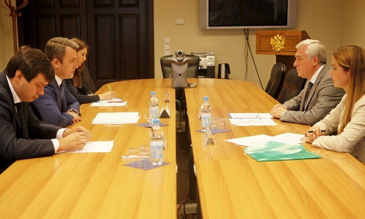 Встреча с руководством Уральского государственного экономического университета